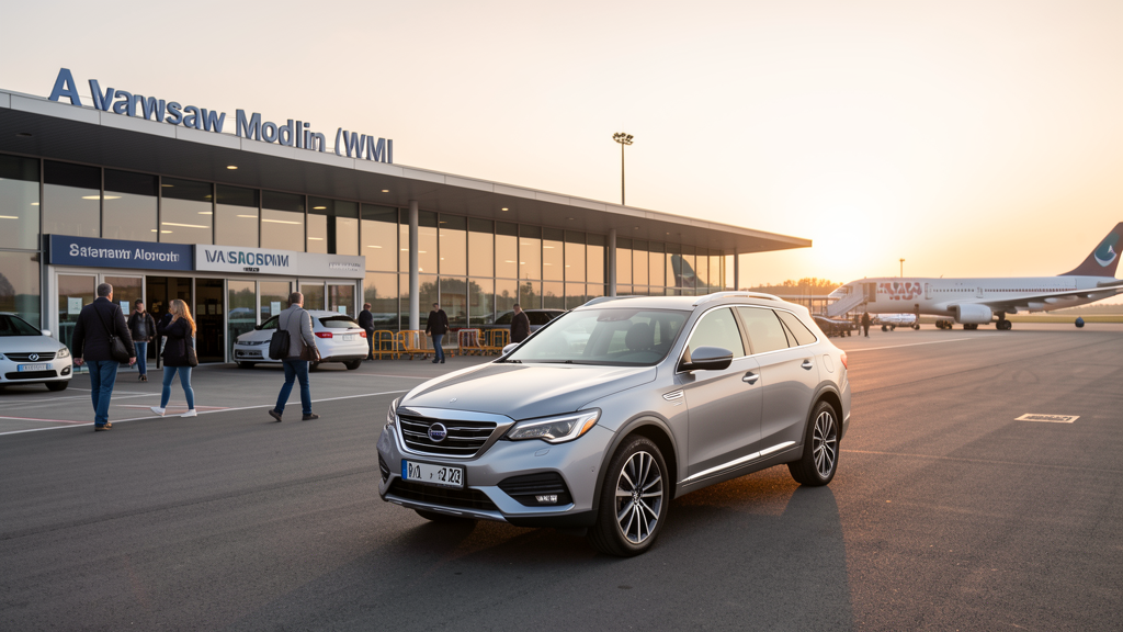 Premium car rental at Warsaw Modlin Airport (WMI)